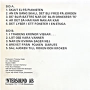 ROSPIGGARNA & ELISABETH LORD / Skjut Ej Pa Pianisten!